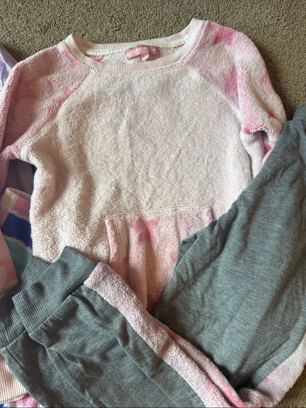 Girls pjs size 7